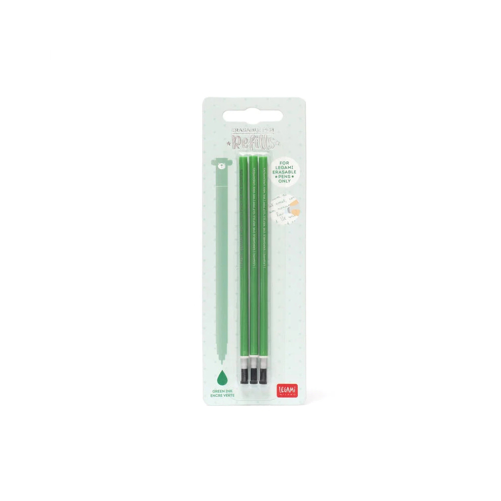 legami-pen-refills-erasable-set-of-4-pieces-green