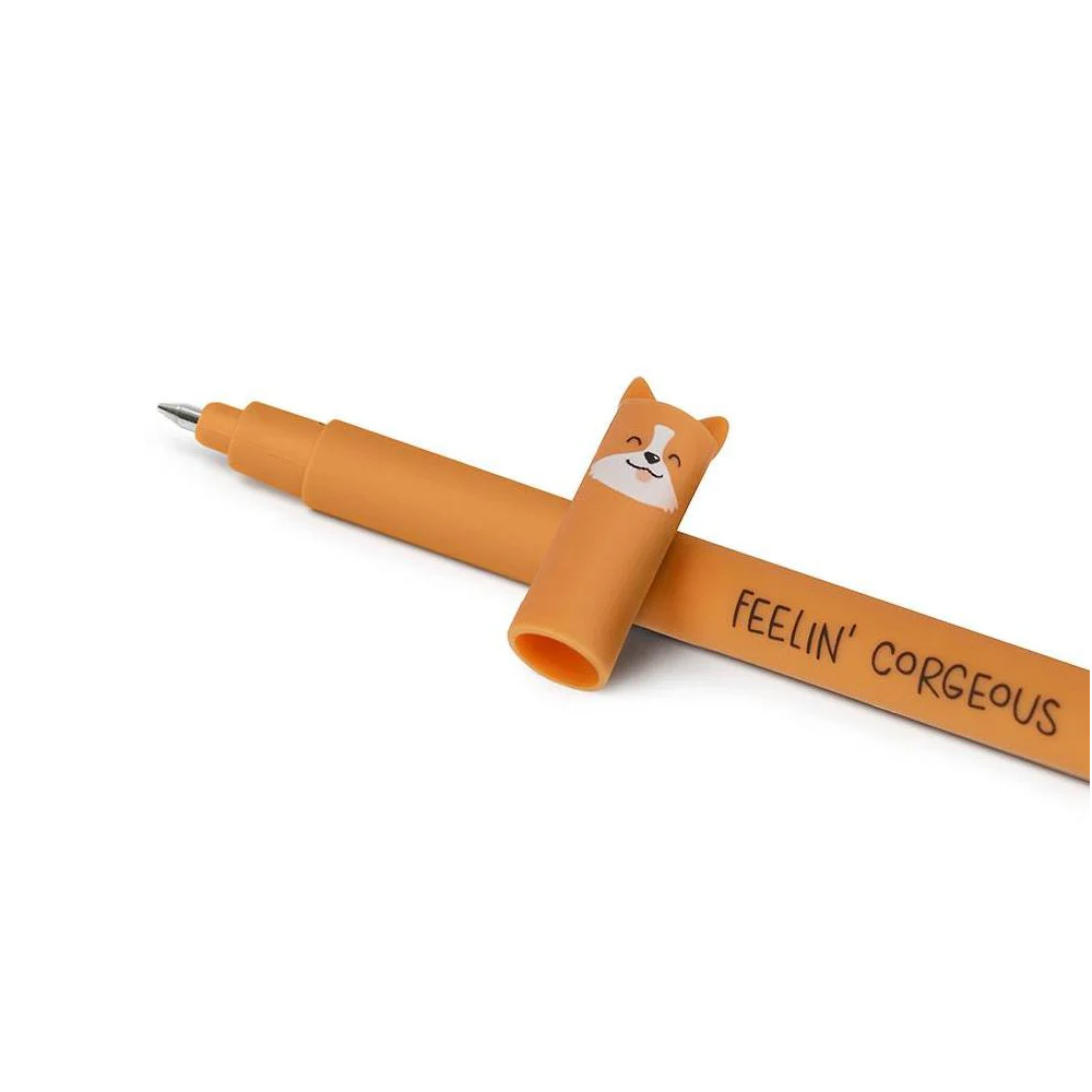 legami-pen-erasable-corgi-black