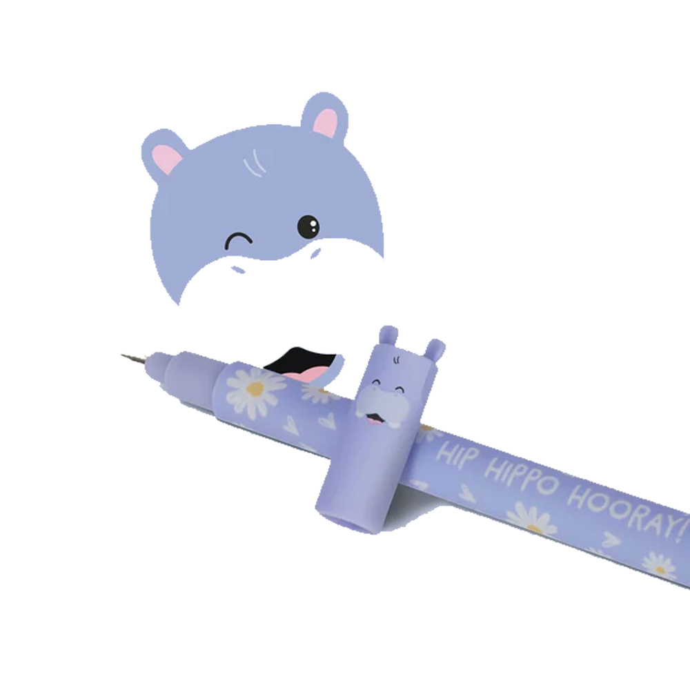 legami-pen-erasable-hippo-blue
