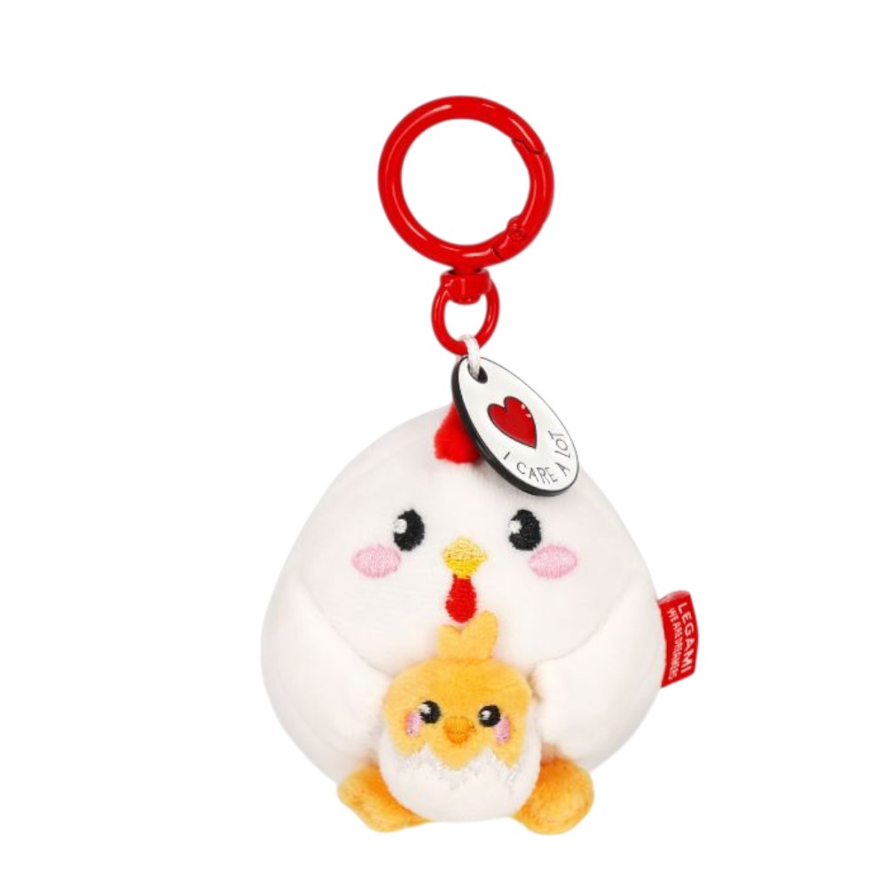 hen-super-soft-tiny-plush-keyring