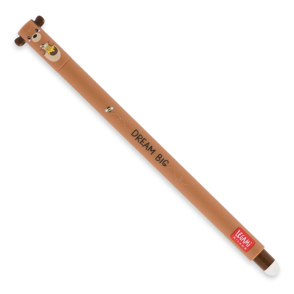 legami-pen-gel-erasable-teddy-bear-red