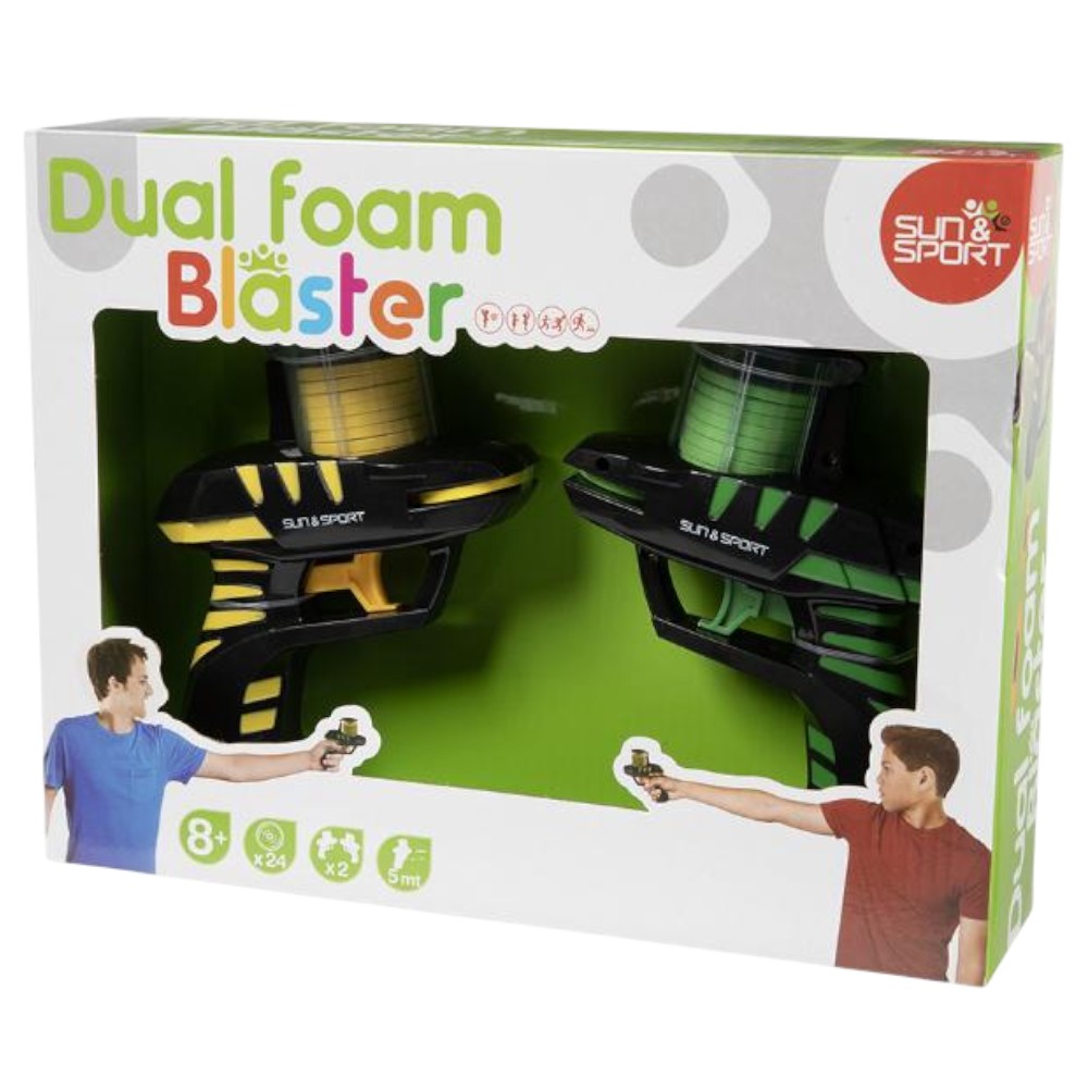 sun-flying-saucer-gun-with-24-foam-darts-assorted-colours