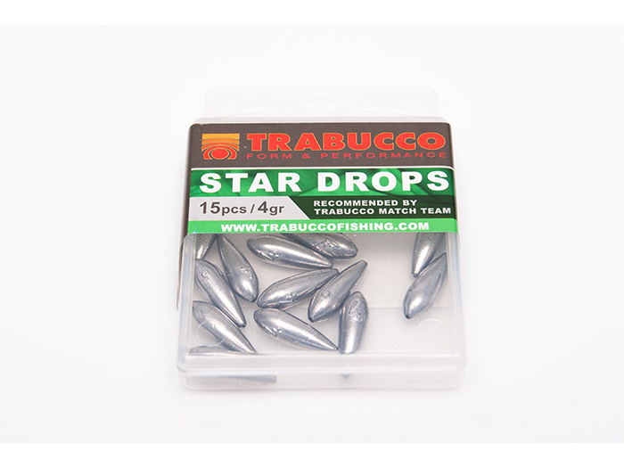 trabucco-star-drops-inline-lead-4-gr-x-15-pieces