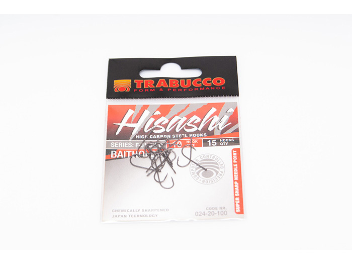 trabucco-hisashi-hook-f31-baitholder-size-10-x15-pieces