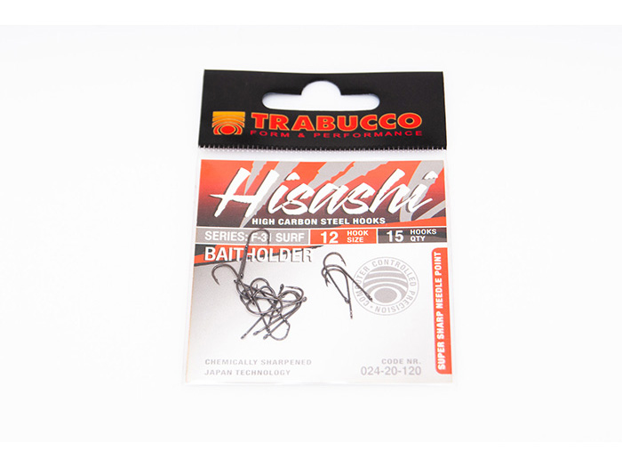 trabucco-hisashi-hook-f31-baitholder-size-12-x15-pieces