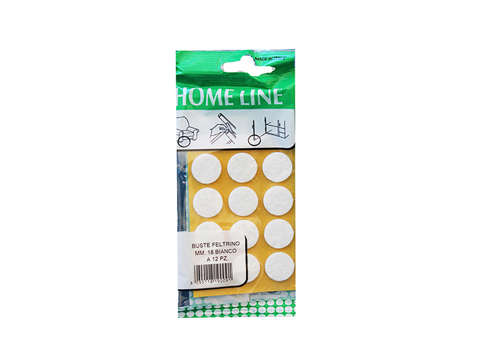 home-line-self-adhesive-felt-pads-12-pieces-18mm-white