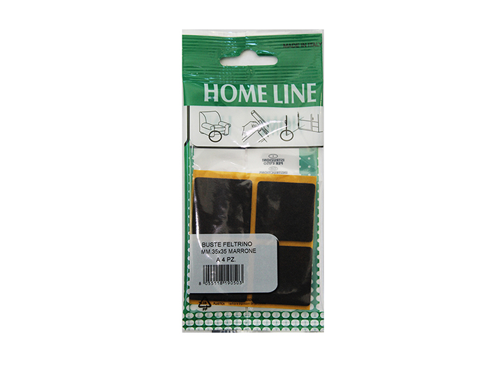 home-line-square-adhesive-pads-black-35mm