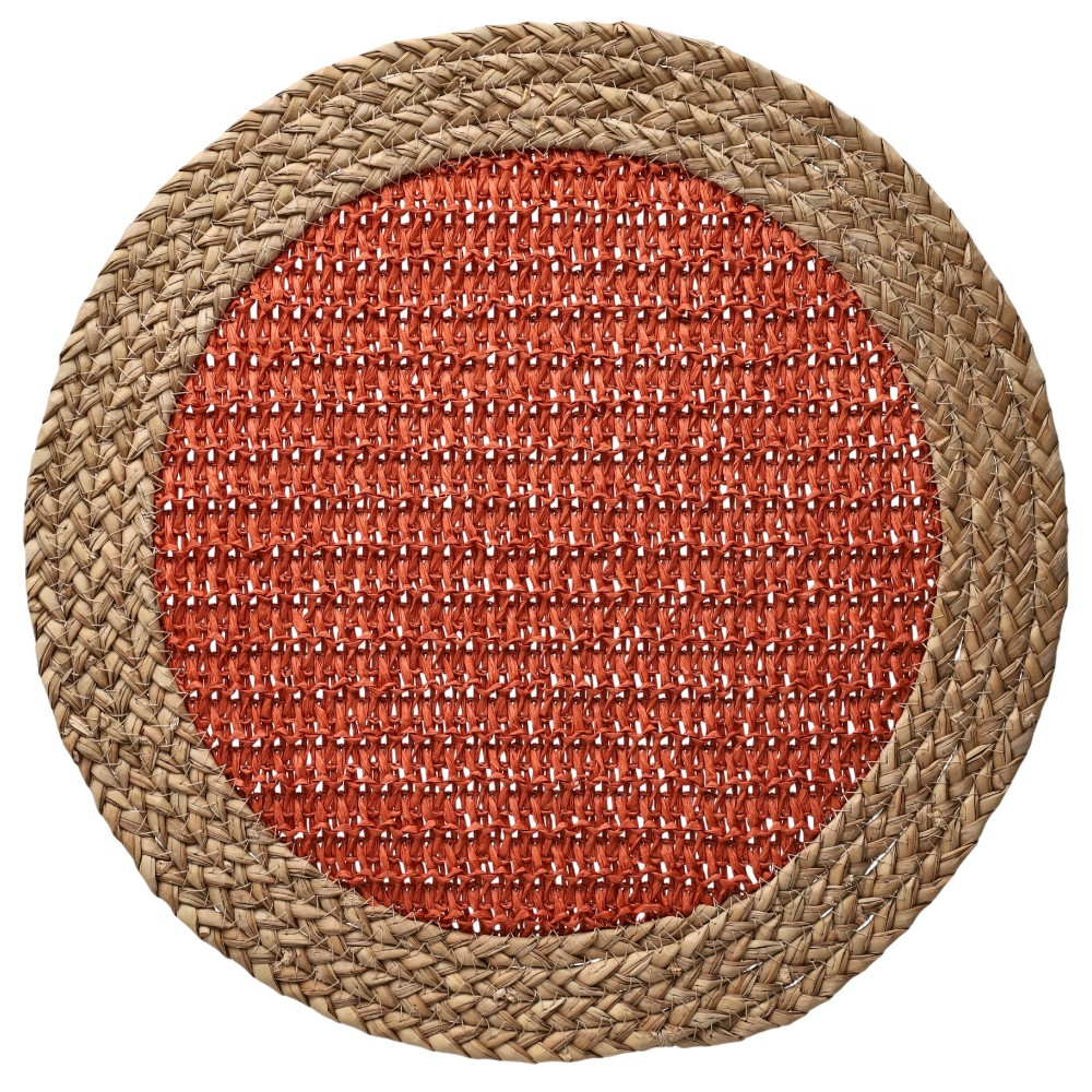 round-reed-placemat-orange-ø38-cm