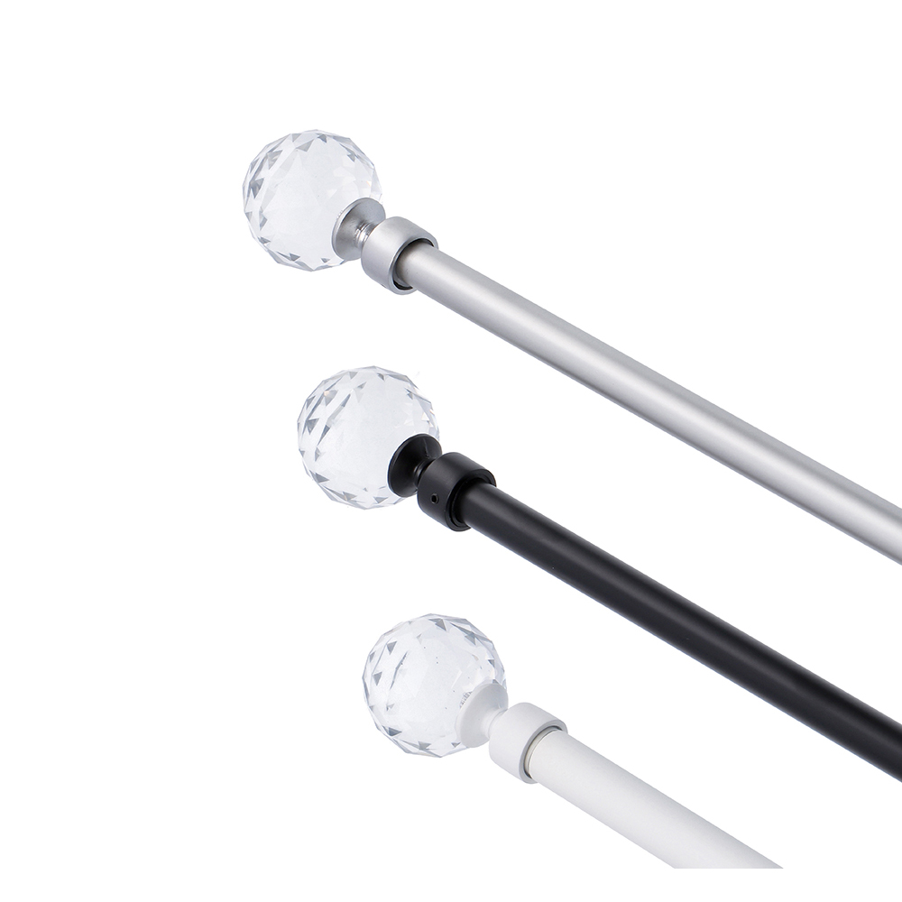 extendable-curtain-rod-with-crystal-ball-finial-160-310cm-3-assorted-colours