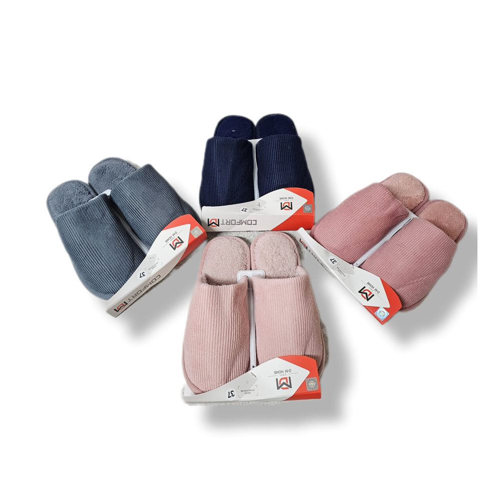 due-mele-striped-bed-slippers-4-assorted-colours-36-38