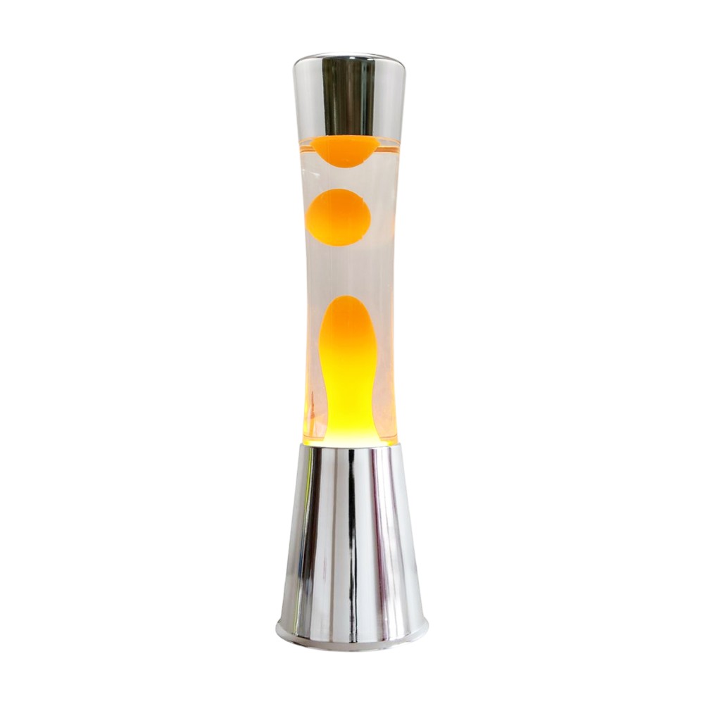 itotal-decorative-lamp-lava-silver-base-transparent-liquid-orange-wax