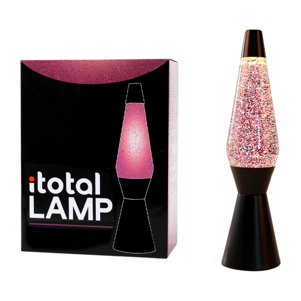 itotal-decorative-lamp-lava-spaceship-black-base-multicolour-glitters