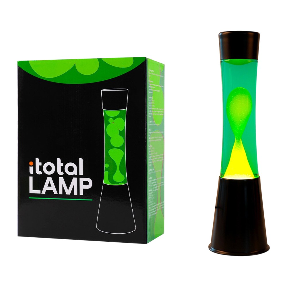 itotal-decorative-lamp-lava-black-base-green-liquid-white-wax