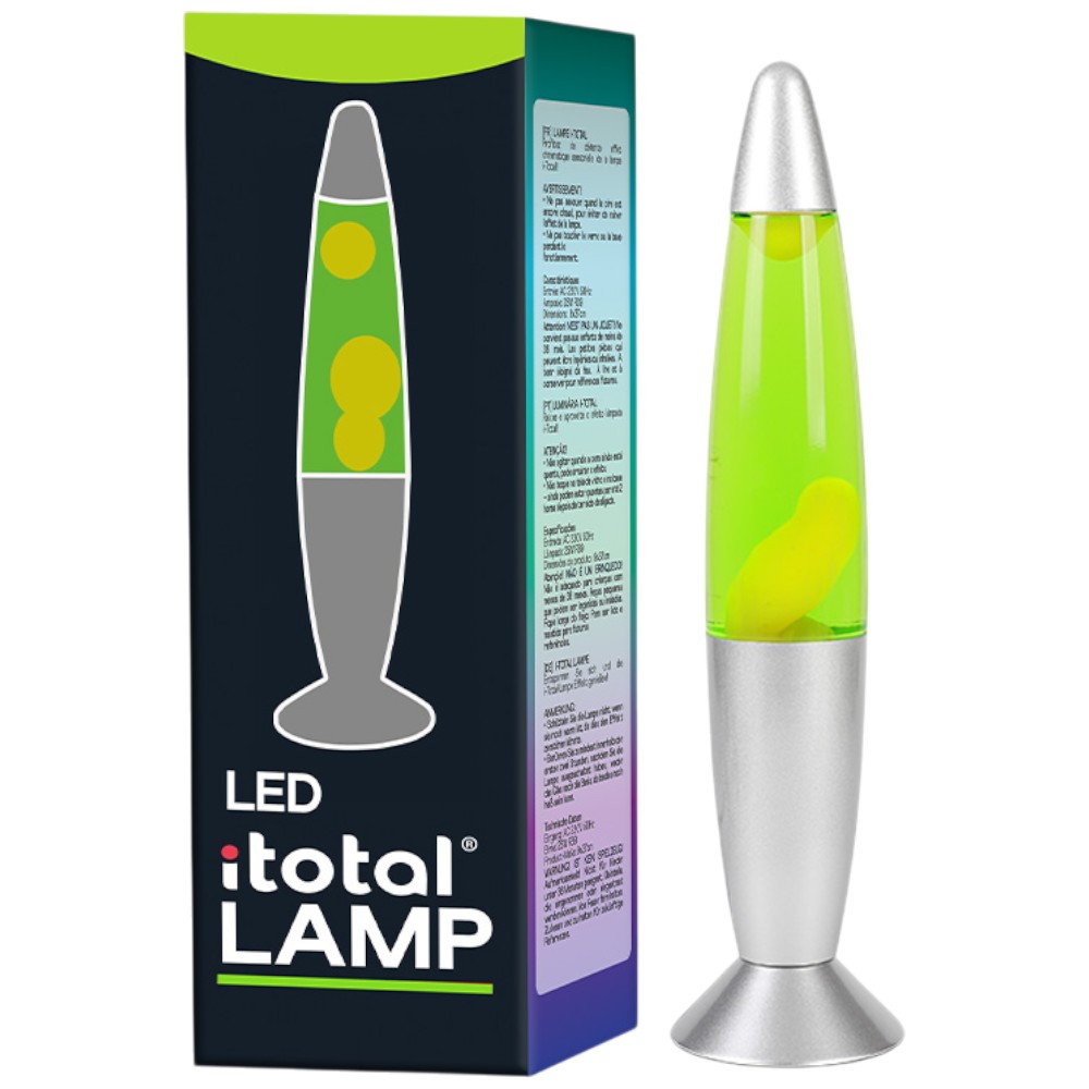 itotal-decorative-lamp-lava-silver-base-green-liquid-yellow-wax