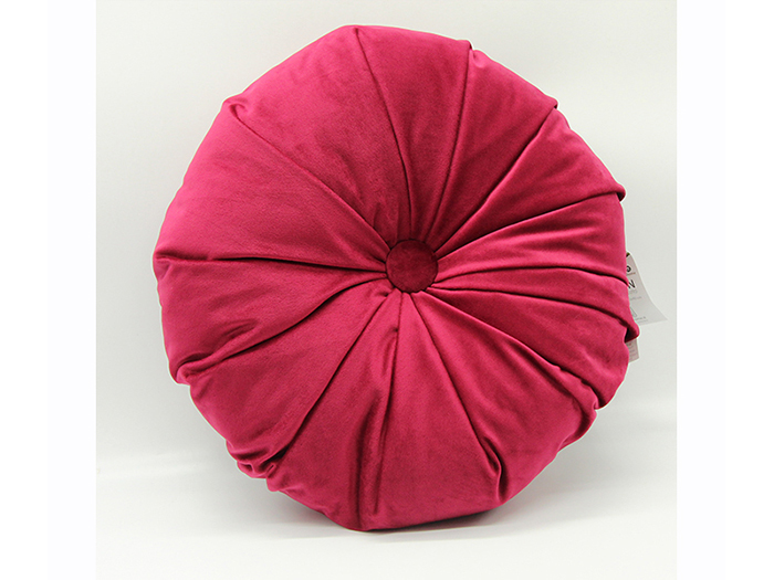 velvet-round-button-padded-cushion-50-cm-7-assorted-colours