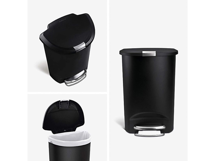 simplehuman-semi-round-plastic-waste-pedal-bin-black-50l
