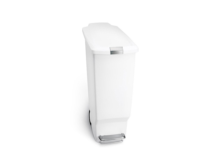 simplehuman-slim-plastic-waste-bin-white-40l