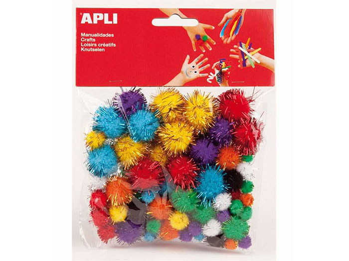 pom-pom-balls-assorted-glittered