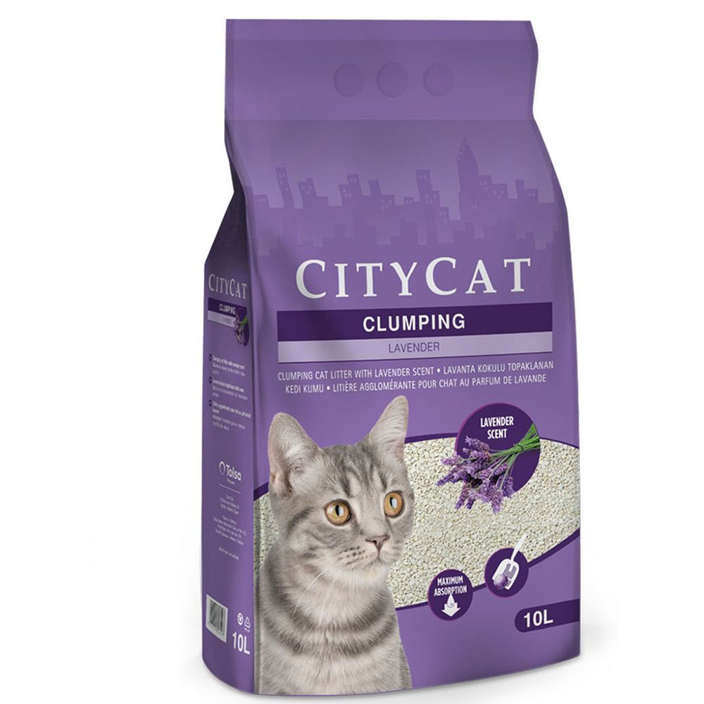 city-cat-clumping-lavender-cat-litter-10l