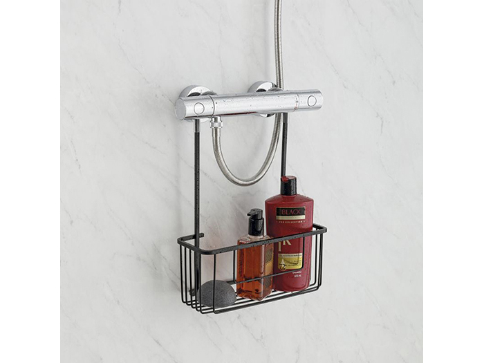 aluminum-shower-caddy-basket-black-28cm-x-12-8cm-x-38-5cm