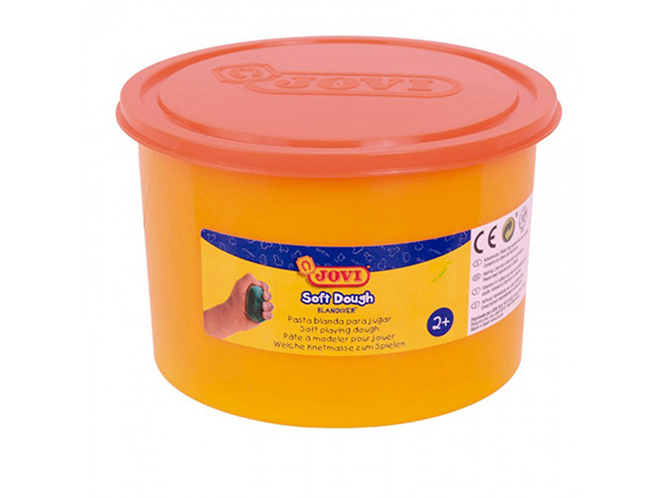 jovi-soft-dough-pot-of-460g-orange