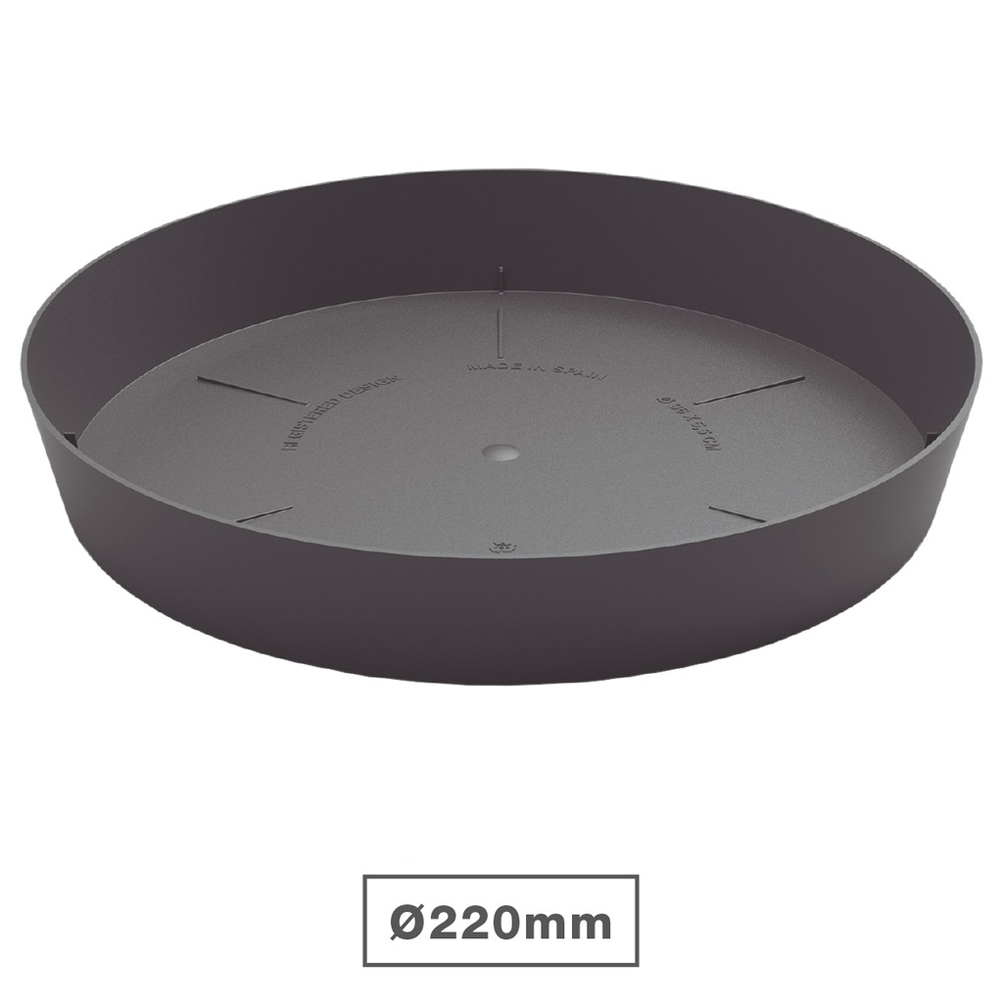 plastic-saucer-for-tes-doric-pot-22cm-anthracite-grey