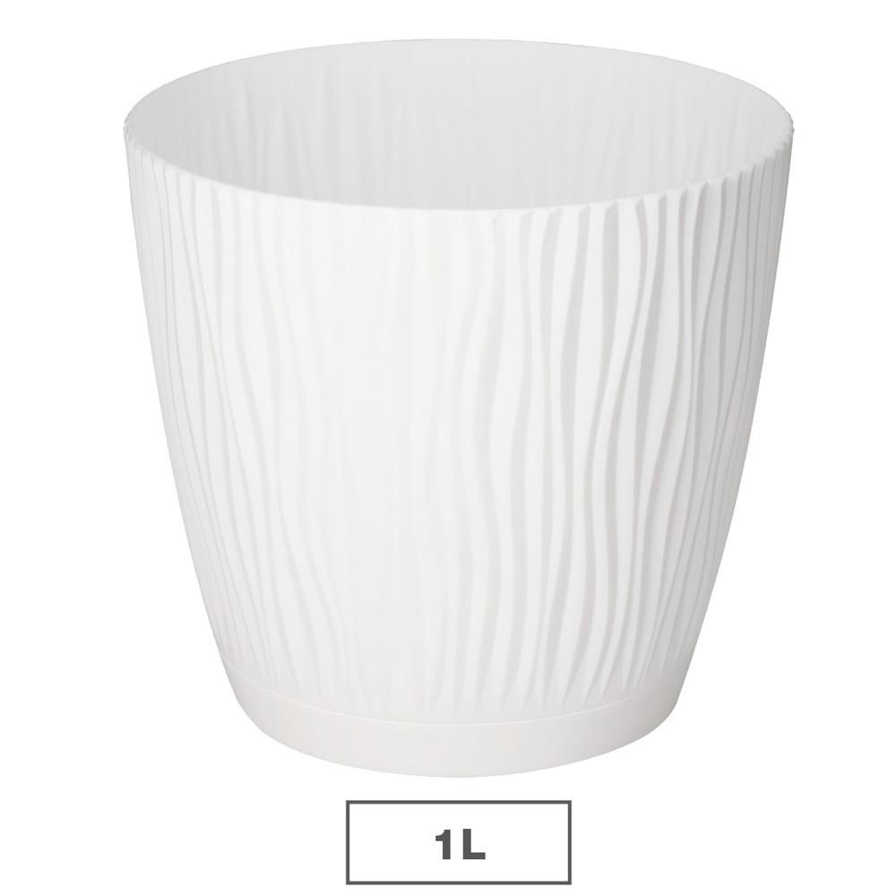 plastic-oasis-pot-with-integrated-saucer-13cm-white