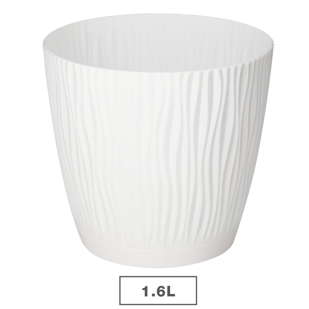 plastic-oasis-pot-with-integrated-saucer-15cm-white