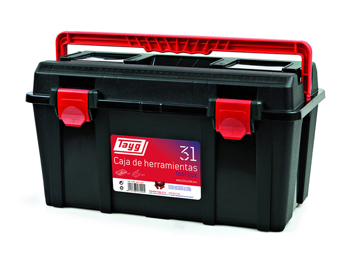 tayg-plastic-tool-box-with-tray-black-44-5cm-x-23-5cm