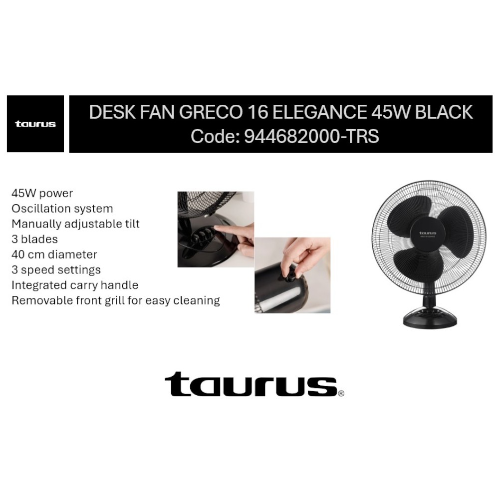 taurus-greco-elegance-desk-fan-16-inch-45w-black