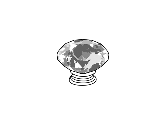 rei-zamak-and-glass-diamond-knob-polished-chrome-4-1-cm