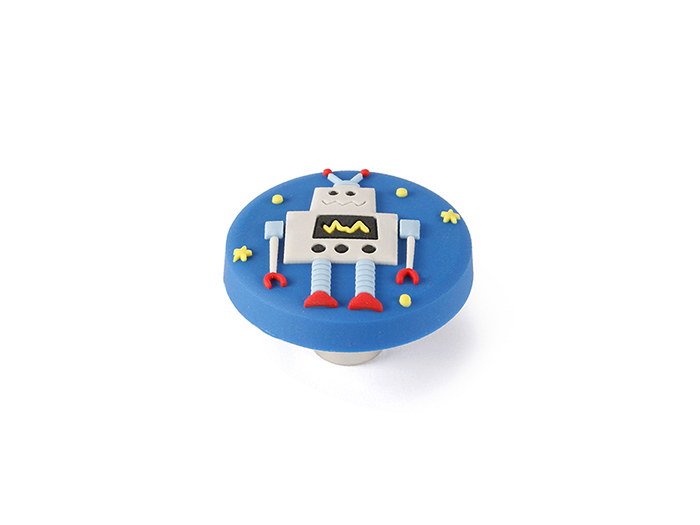 rei-rubber-round-robot-knob-blue-4-cm