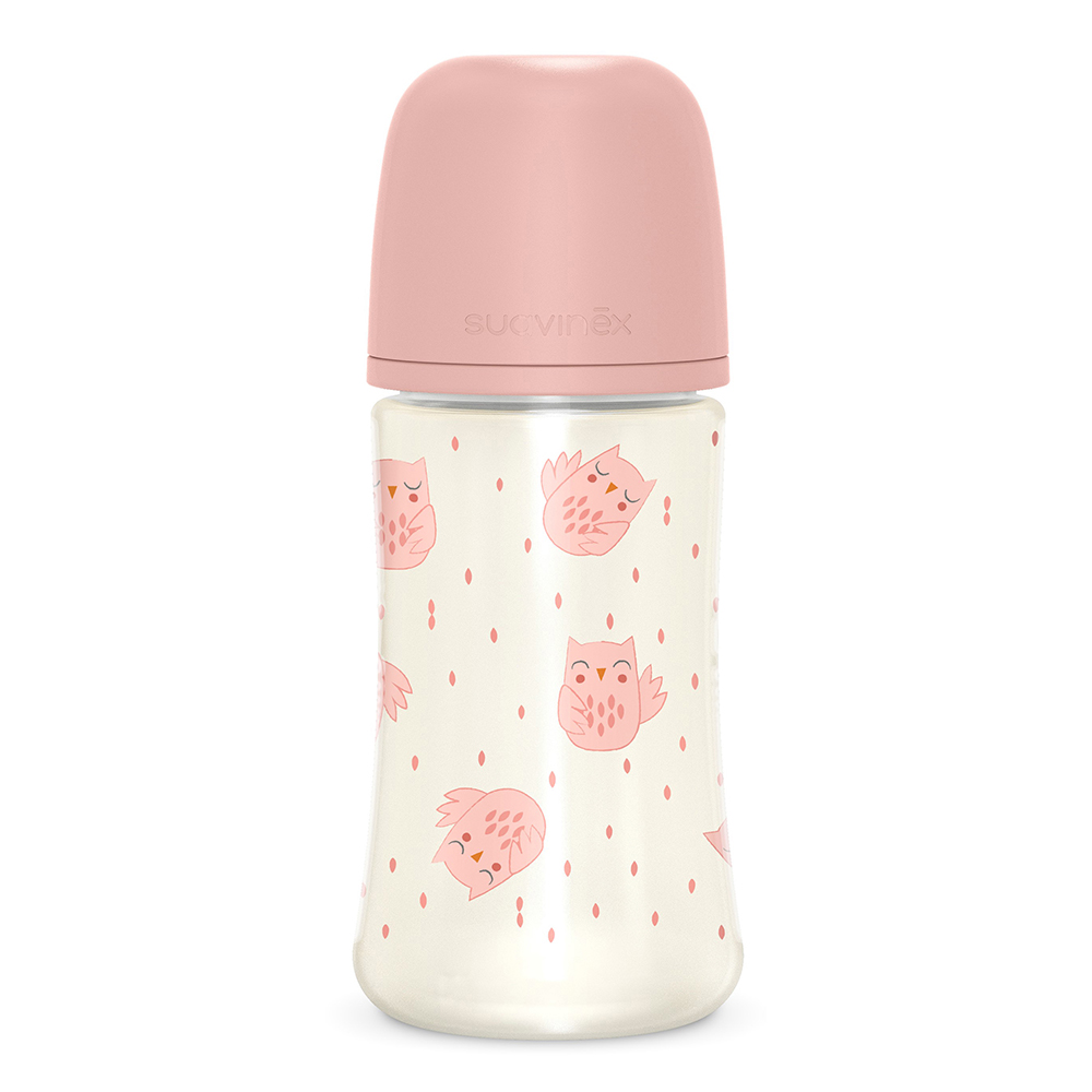 suavinex-owl-design-sx-pro-baby-bottle-pink-270ml