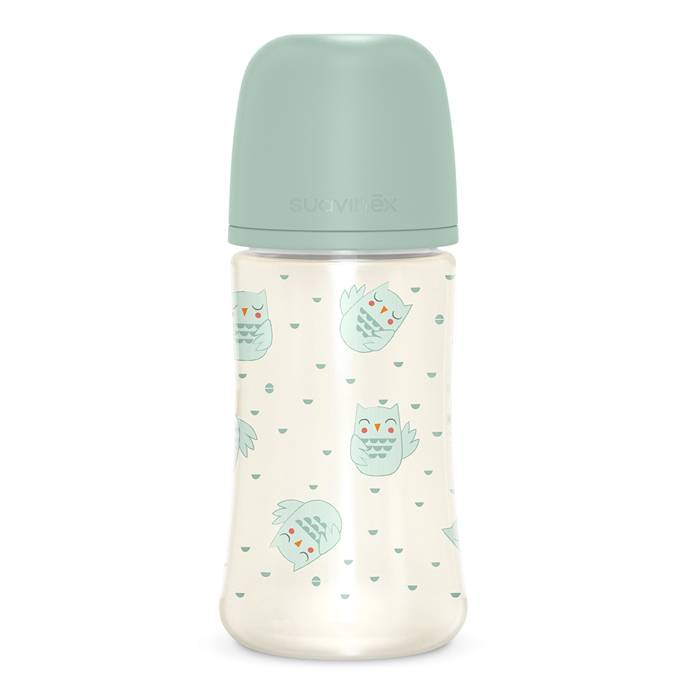 suavinex-owl-design-sx-pro-baby-bottle-green-270ml