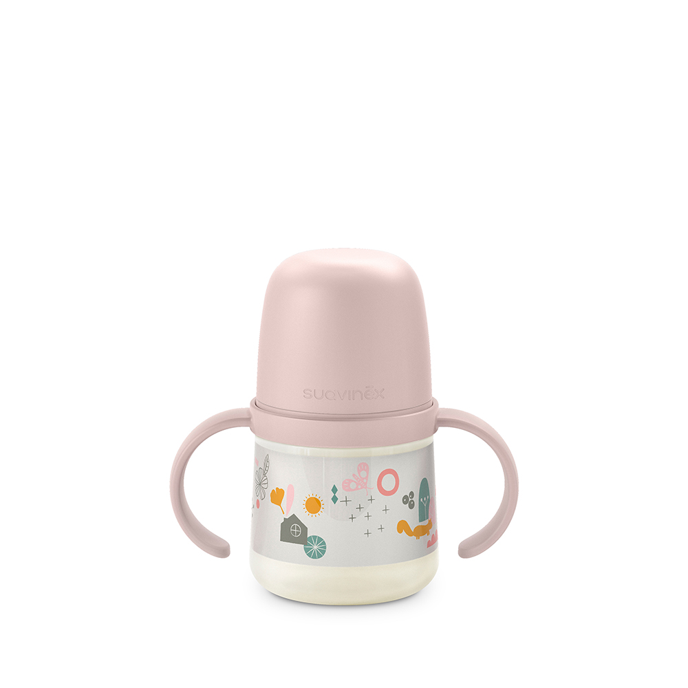suavinex-a-walk-in-the-park-non-spill-baby-bottle-with-handles-pink-150ml