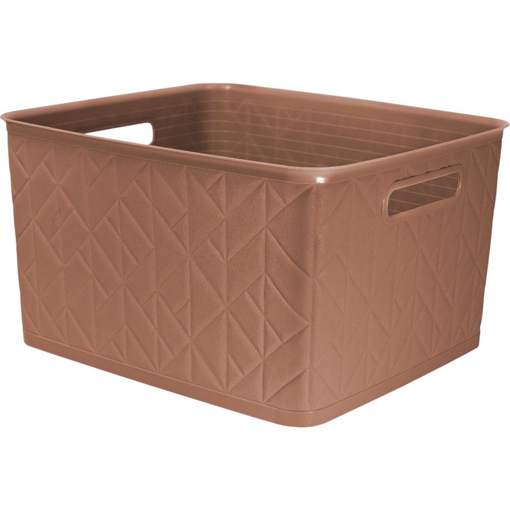 hega-plastic-storage-basket-nº6-origami-29l-in-3-assorted-colors