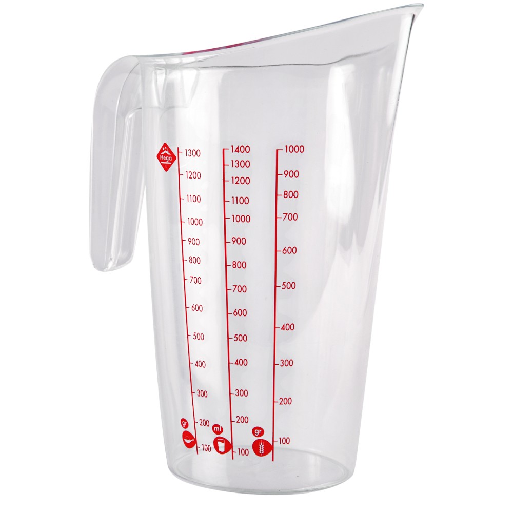 hega-hogar-measuring-cup-with-pouring-spout-1-4-liters-plastic-graduated