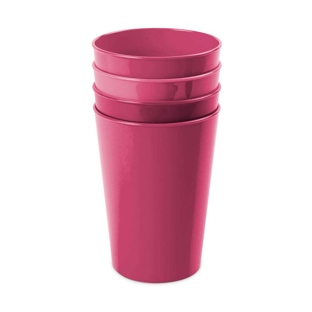 hega-plastic-jovi-tumbler-cups-set-of-4-pieces-3-assorted-colours