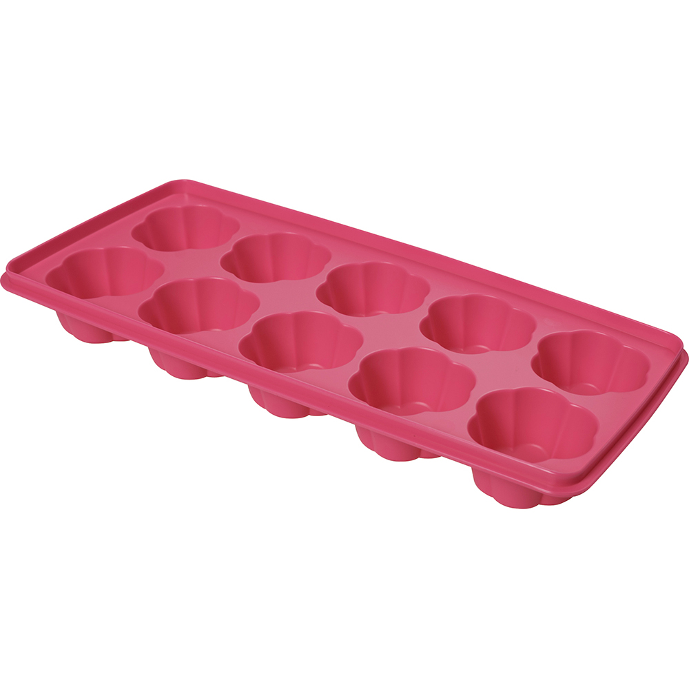 hega-clover-rubber-ice-tray-4-assorted-colours