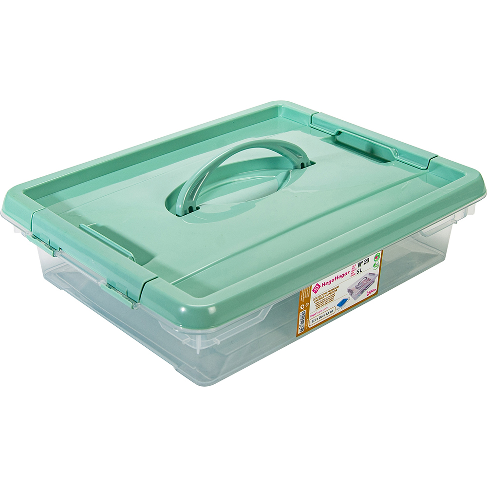 new-box-no-29-storage-box-with-clipping-lid-handle-5l