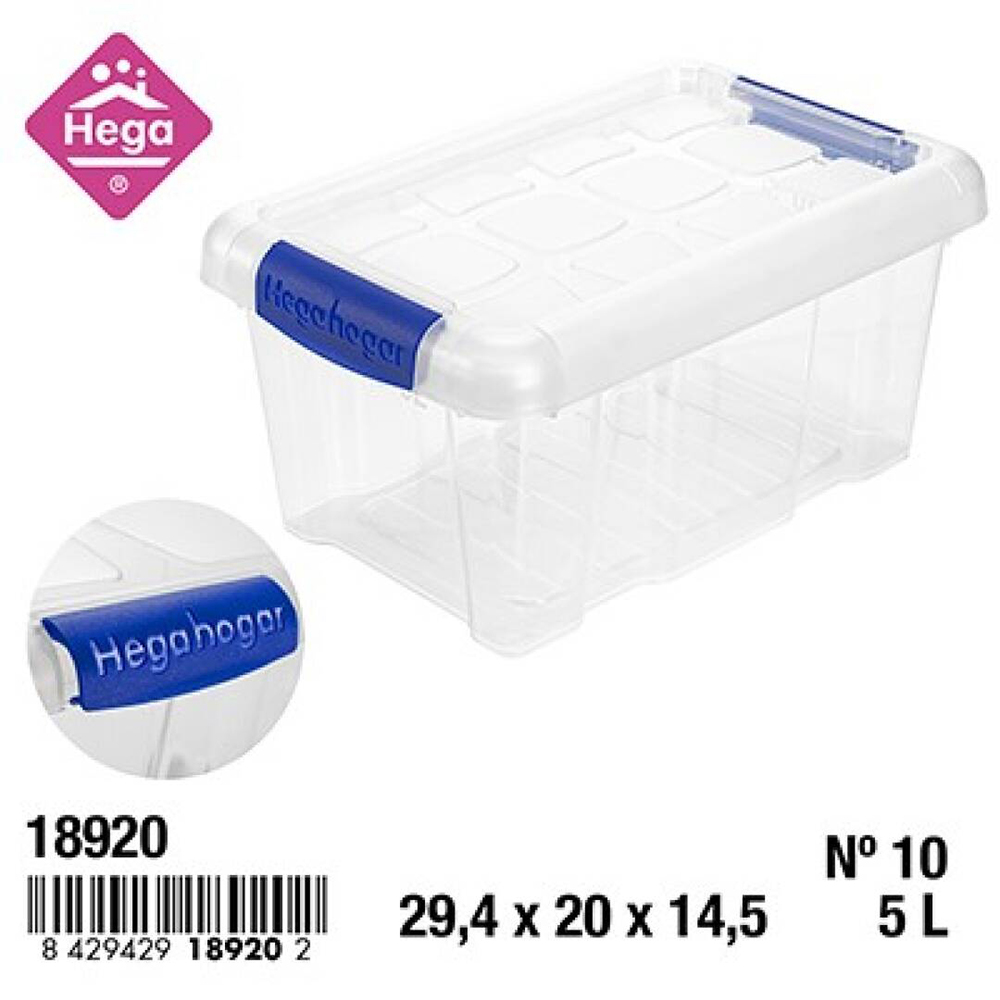 new-box-no-10-storage-box-with-clipping-lid -5l