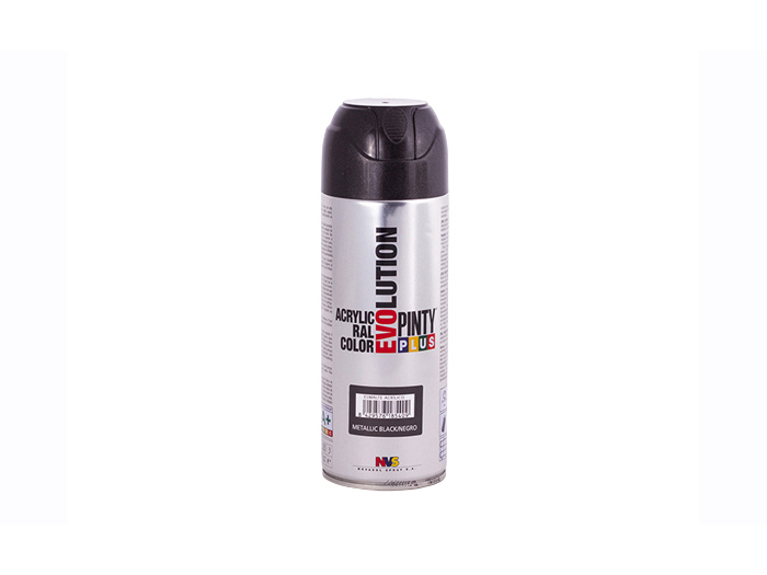 pintyplus-metallic-black-acrylic-spray-400-ml