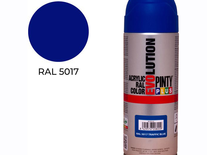 pintyplus-evolution-spray-paint-blue-traffic-gloss-ral-5017-400-ml