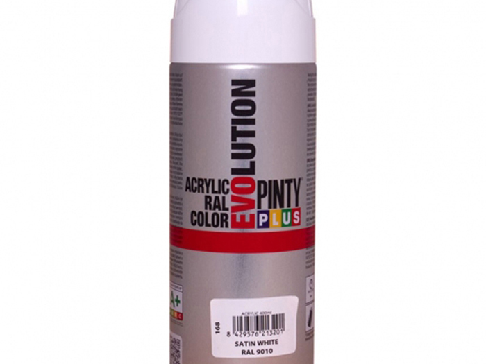pintyplus-evolution-spray-paint-satin-pure-white-ral-9010-400-ml
