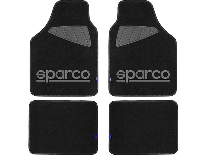 sparco-non-slip-car-floor-mats-black-grey-set-of-4-pieces