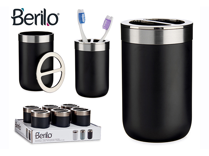 berilo-plastic-and-stainless-steel-toothbrush-holder