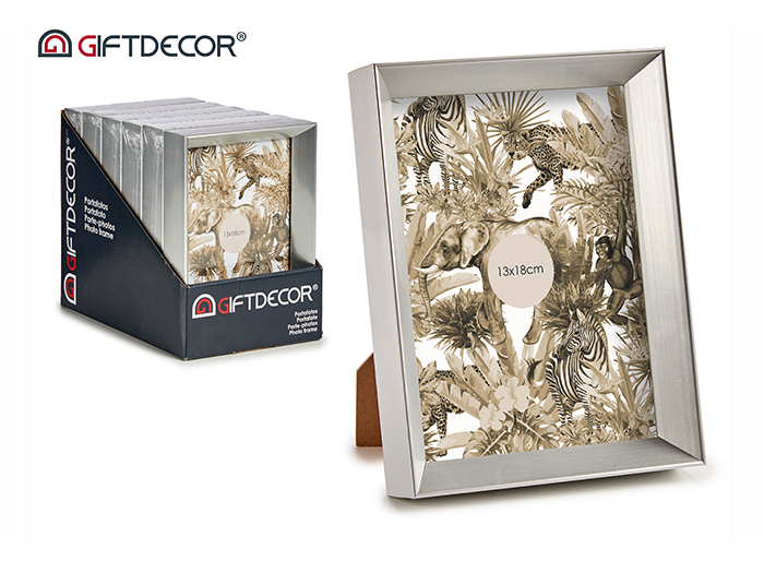 gift-decor-plastic-photo-frame-silver-13-x-18-cm