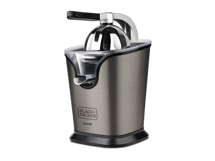 Black & Decker, Citrus Juicer 60W 1.5L Silver Iron - Electronics