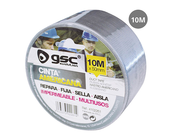 gsc-waterproof-duct-tape-grey-10m-x-50mm