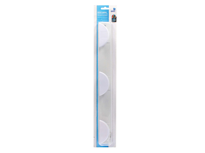 gsc-stainless-steel-plastic-triple-wall-hanger-white